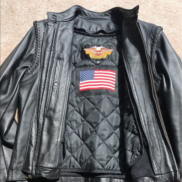 Harley Davidson Willie G leather jacket -Medium