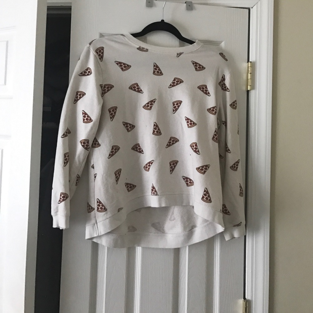 Forever 21 Pizza Sweat Shirt