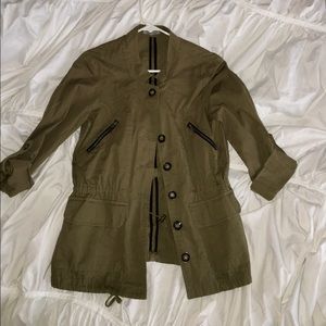 Army green jacket. Never worn only tried on