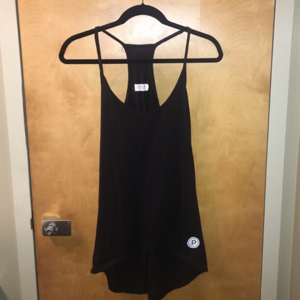 Pure barre black tank- small