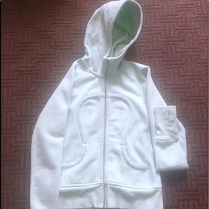 Lululemon cotton scuba hoodie in mint