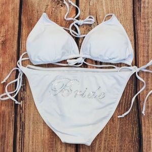 Sequin BRIDE bikini