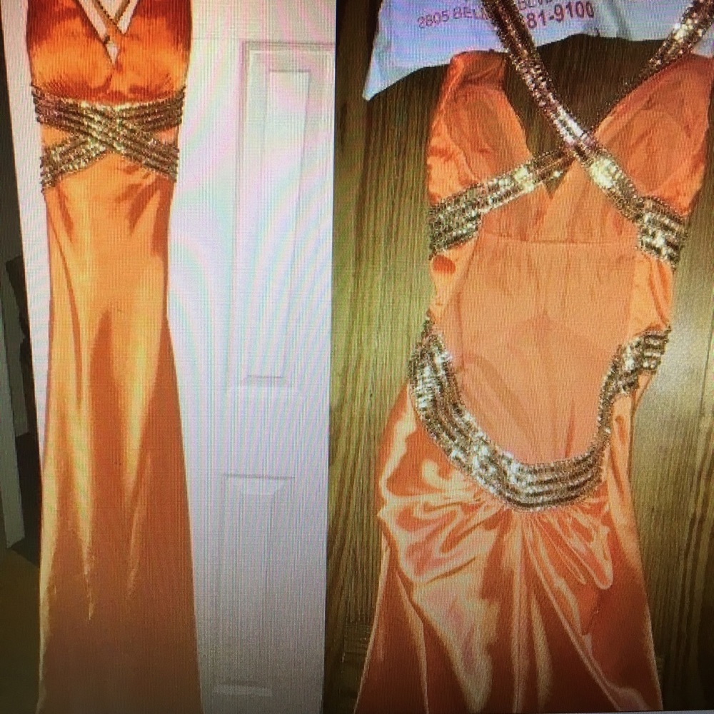 Formal full length dress