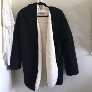 urban outfitters ecote reversible hooded jacket