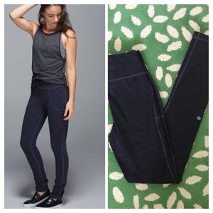 Lululemon Skinny Will Pant Nightfall Sz 6
