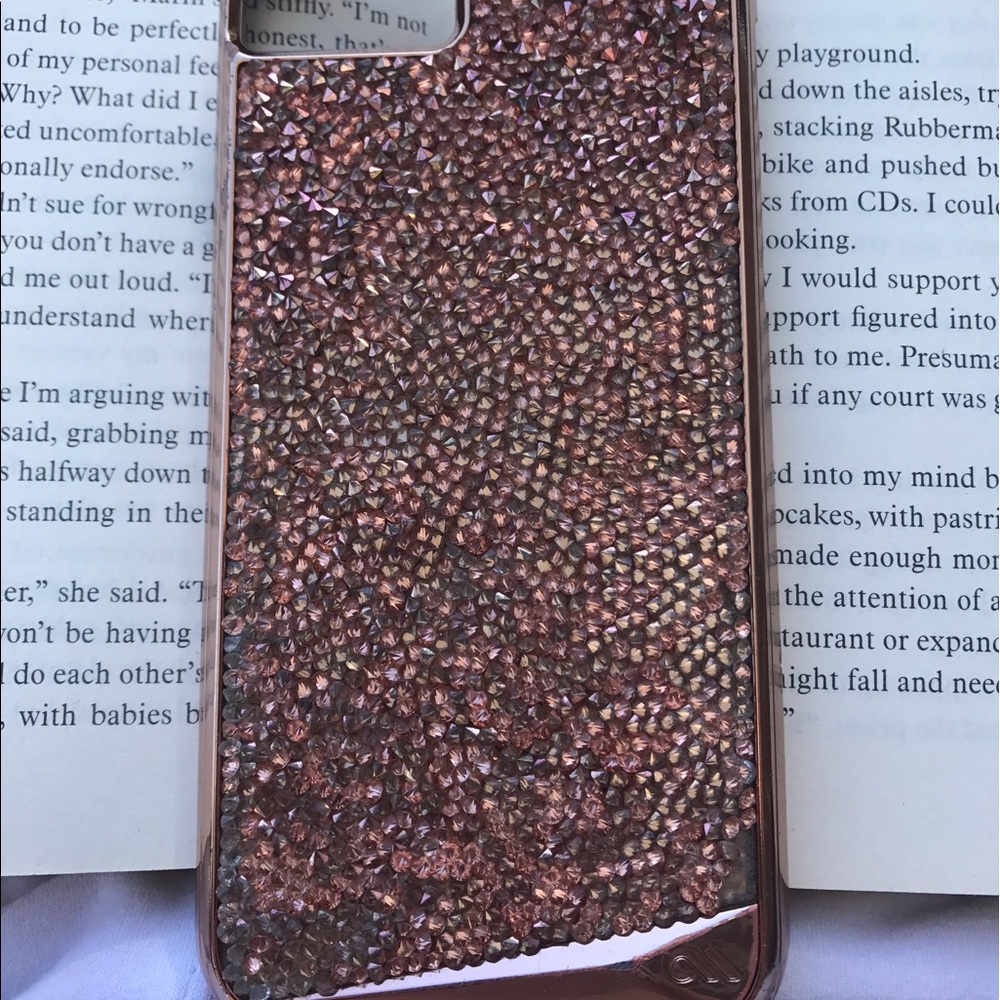 CASEMATE rose gold crystal case iPhone 7