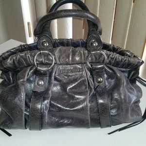 Miu Miu satchel leather handbag