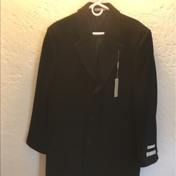 Men's Michael Kors Wool and cashmere Coat - Picture 1 of 8