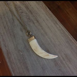 Horn Statement Necklace