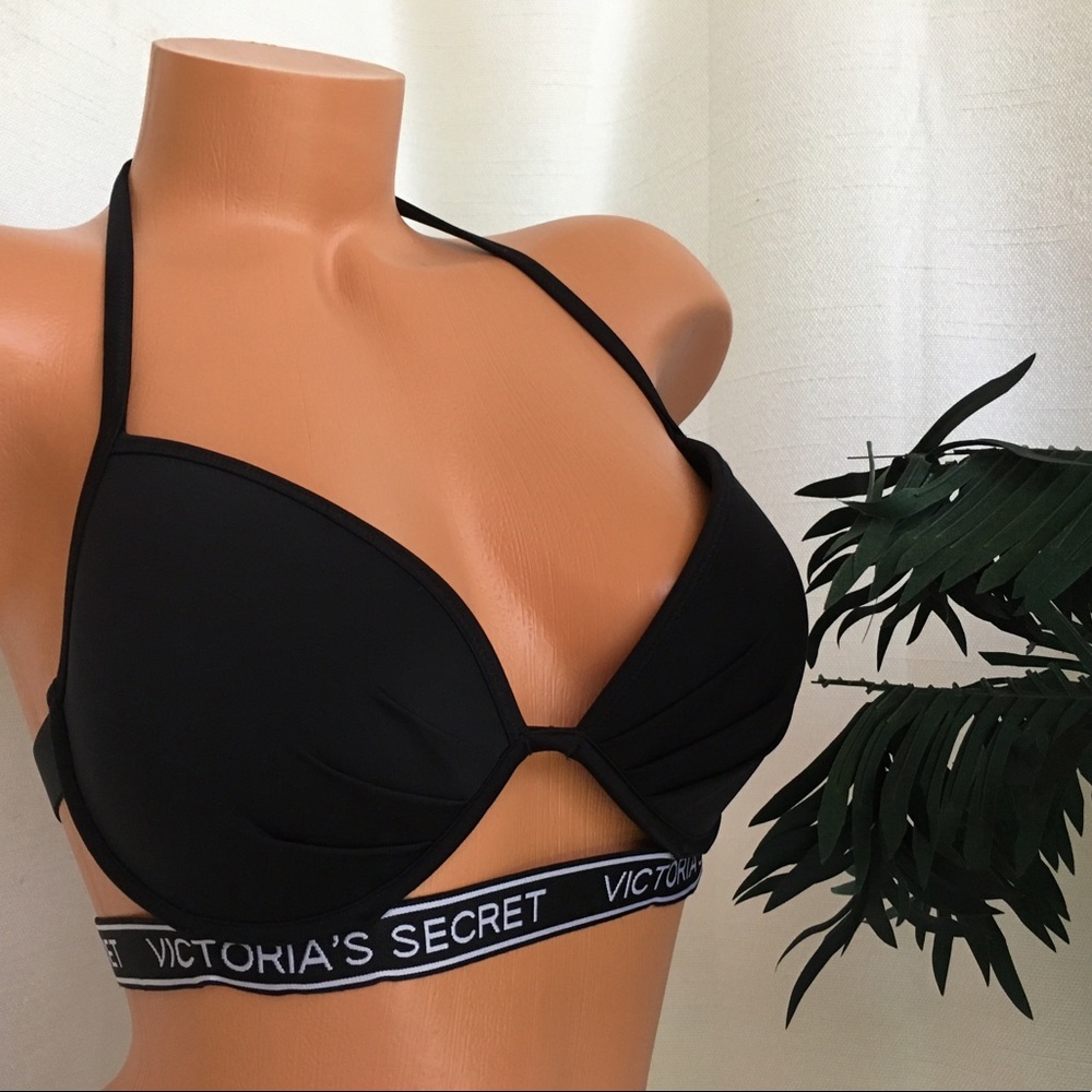 VS LOGO PUSH UP BIKINI TOP 34a,32b,34b,34c,34d
