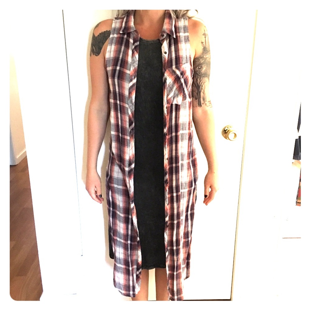 Two Piece Flannel Dress Set