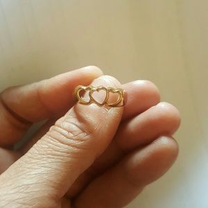 NEW- Gold Filled Heart Ring - Never worn!!