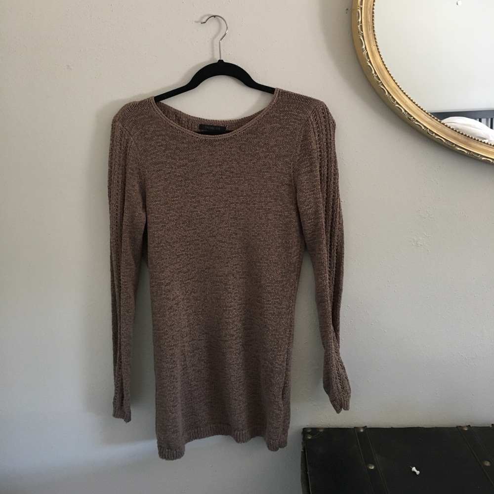 Midweight sweater.