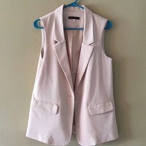 Beige Bajee Collection Vest Size Small