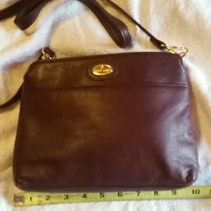Vintage Etienne Aigner Burgendy Bag