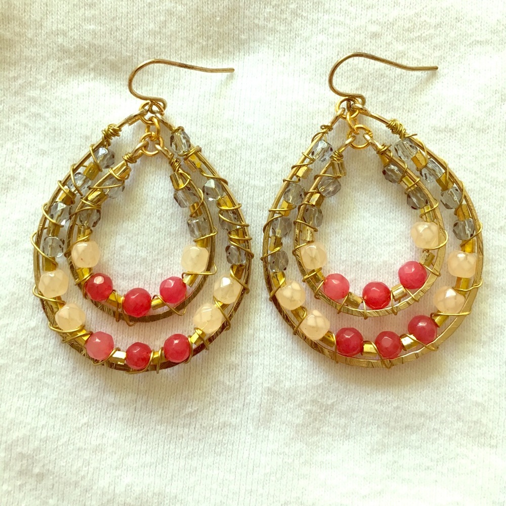 Anthropologie NWOT chandelier earrings