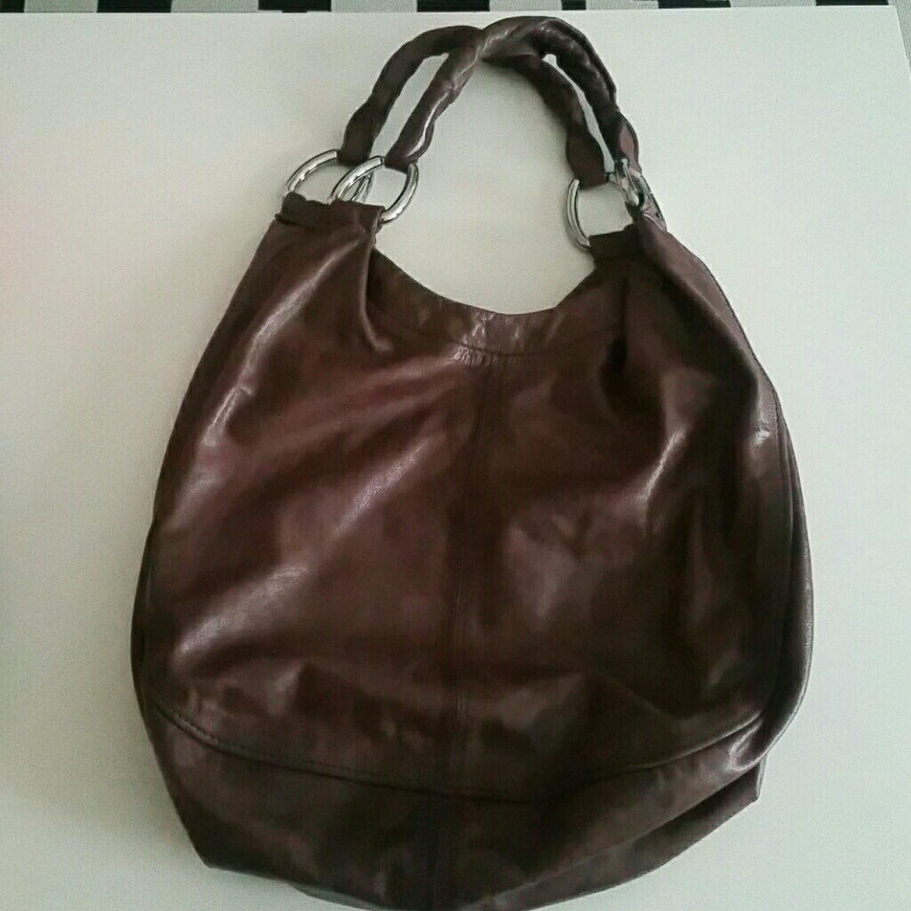 Miu Miu leather hobo bag