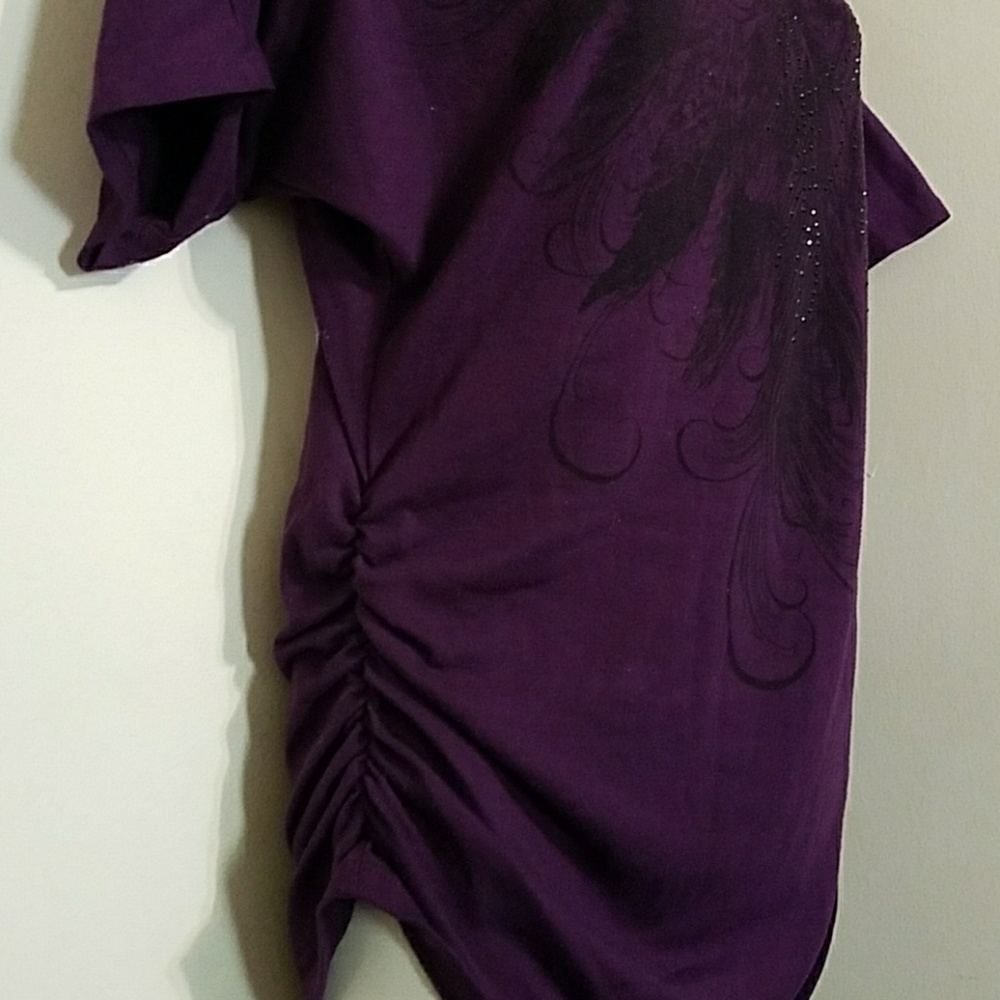 Deep purple blouse SZ Medium