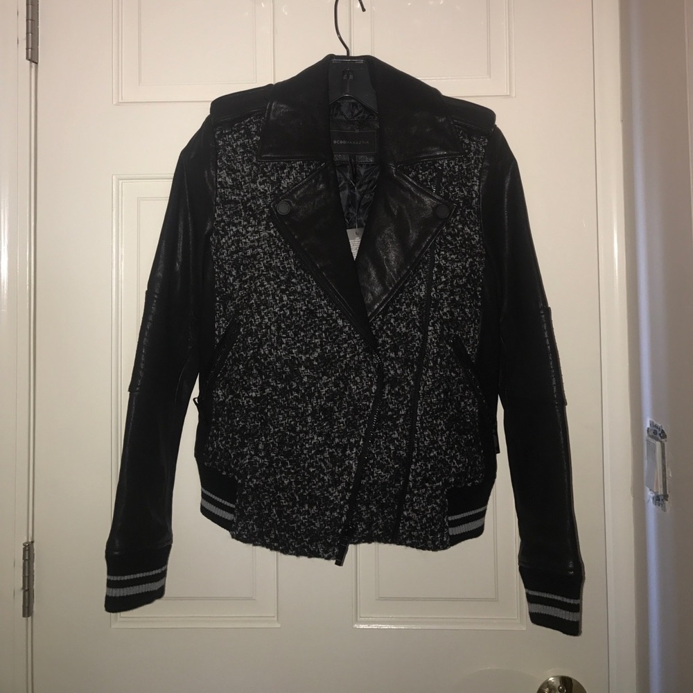 Leather jacket