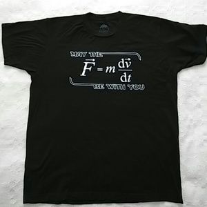 NWOT Star War + Physics T-Shirt