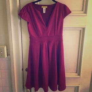 NWOT ModCloth Fuchsia Dress