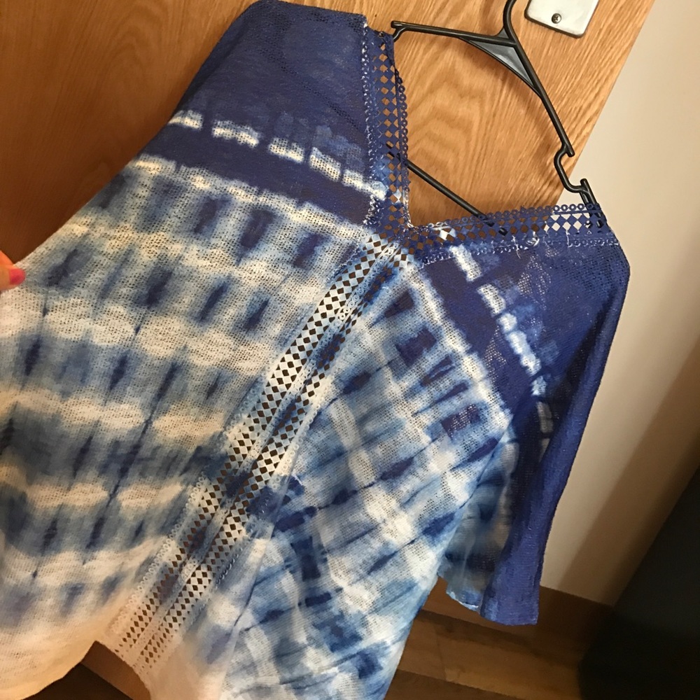 tie-dye kimono