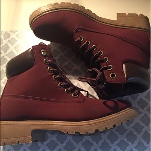 ***Sold** Red Ankle Boots❤