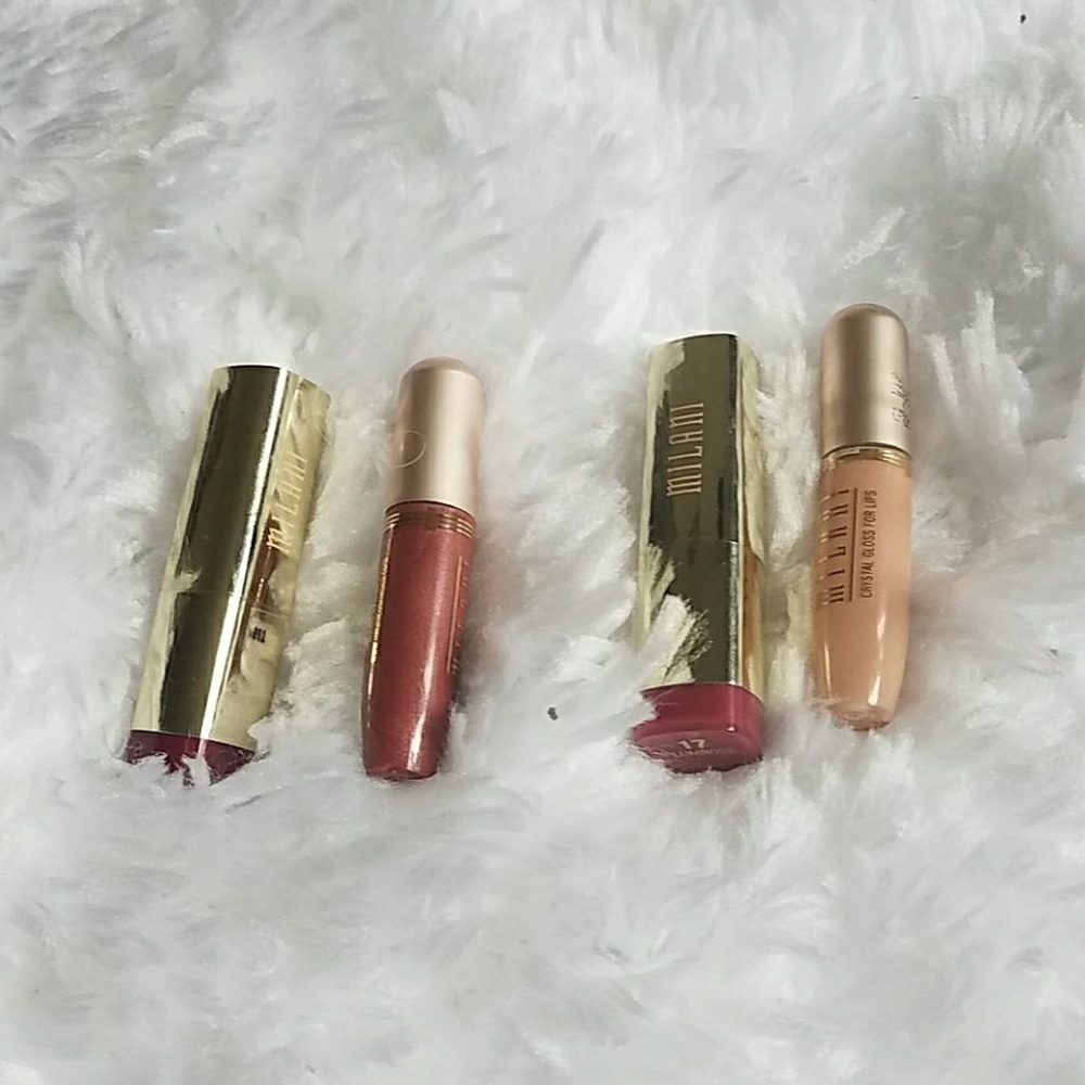Milani lip products