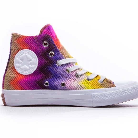 🎉Last Pair🎉NIB Converse X Missoni S17 Hightops - Picture 2 of 8