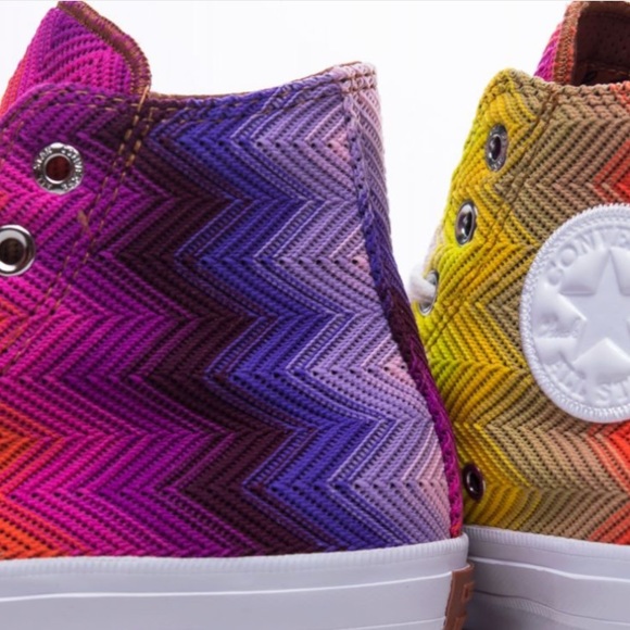 🎉Last Pair🎉NIB Converse X Missoni S17 Hightops - Picture 5 of 8