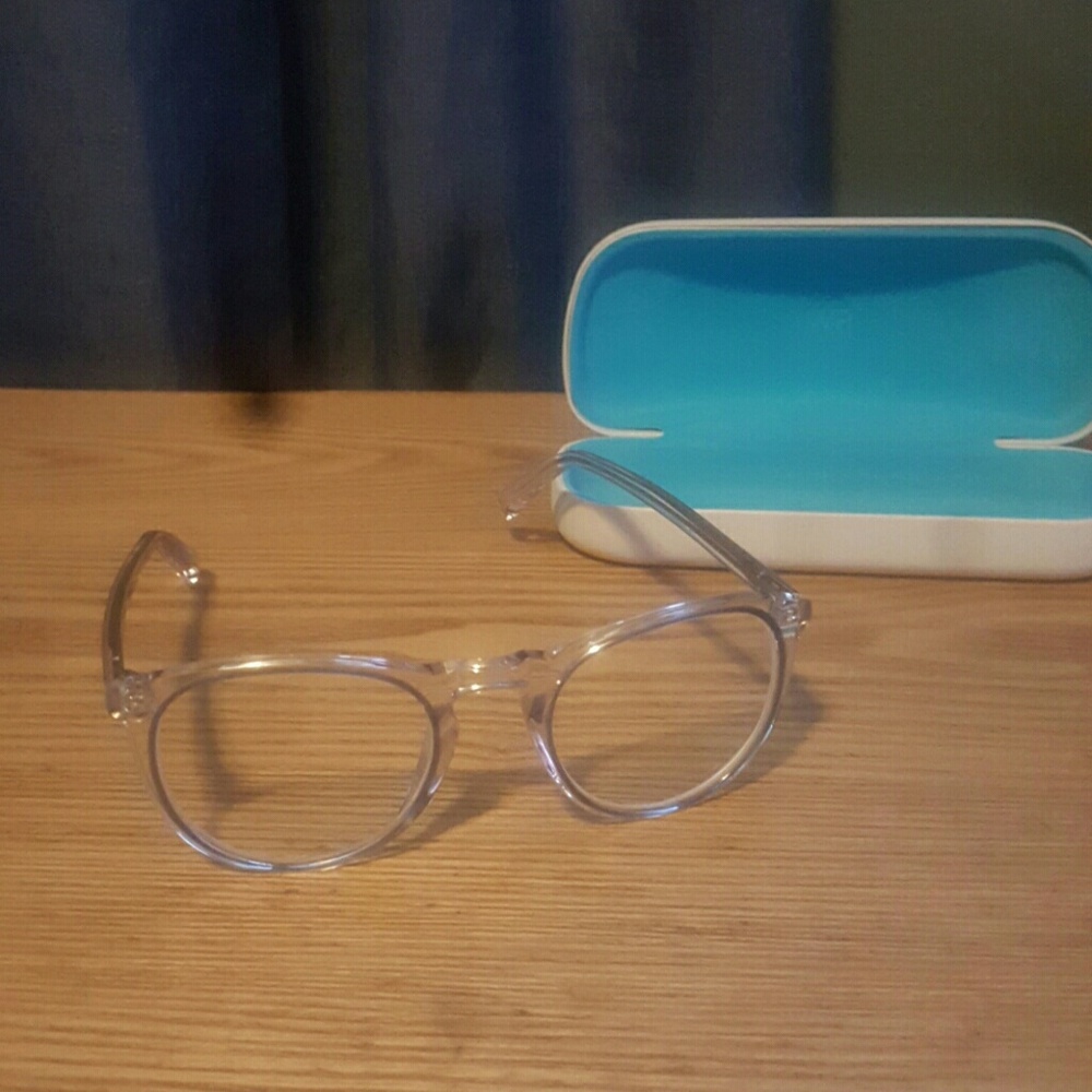 warby parker mens reading glasses clear