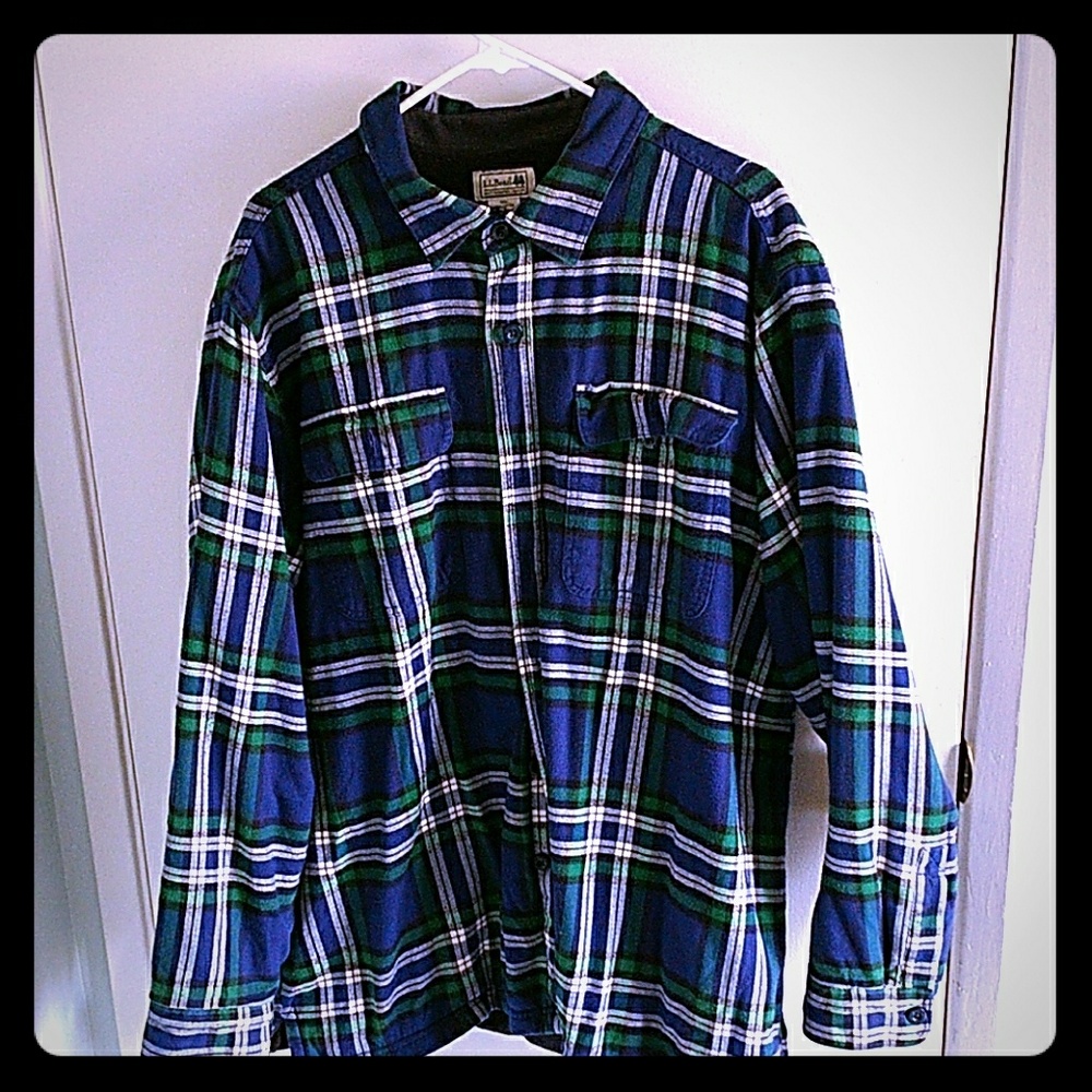 Thermal flannel shirt
