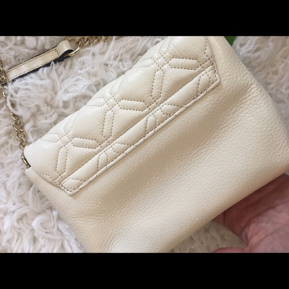 NWT Kate Spade Naomi Astor Court bone color bag - Picture 6 of 7