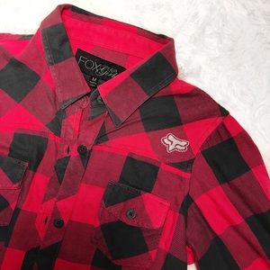 •FOX• Pink Flannel