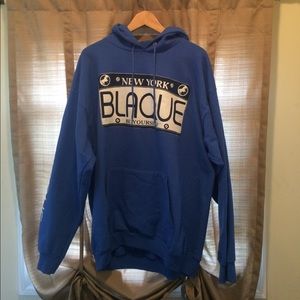 Blue Blaque Men's Hoodie