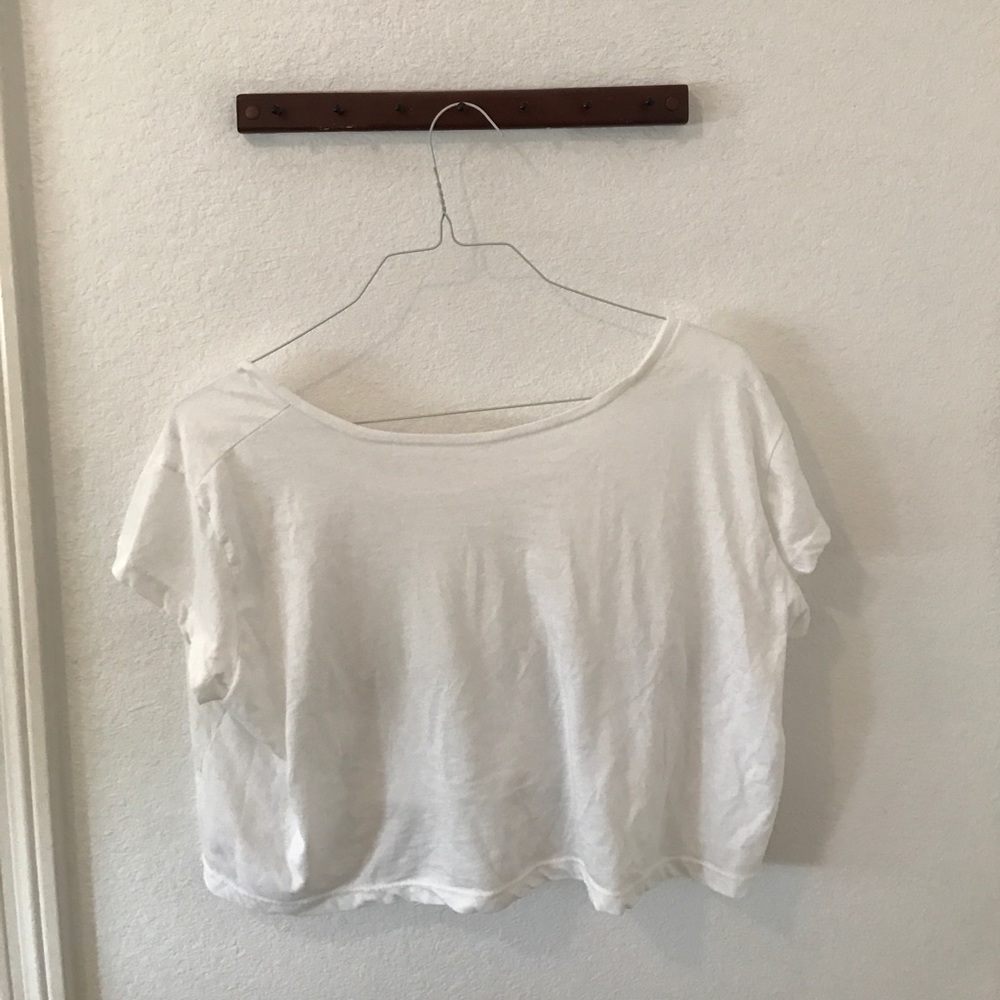 American apparel crop top