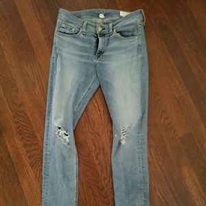 Rag and Bone distressed jeans