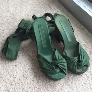 🌲Marc Jacobs green self tie