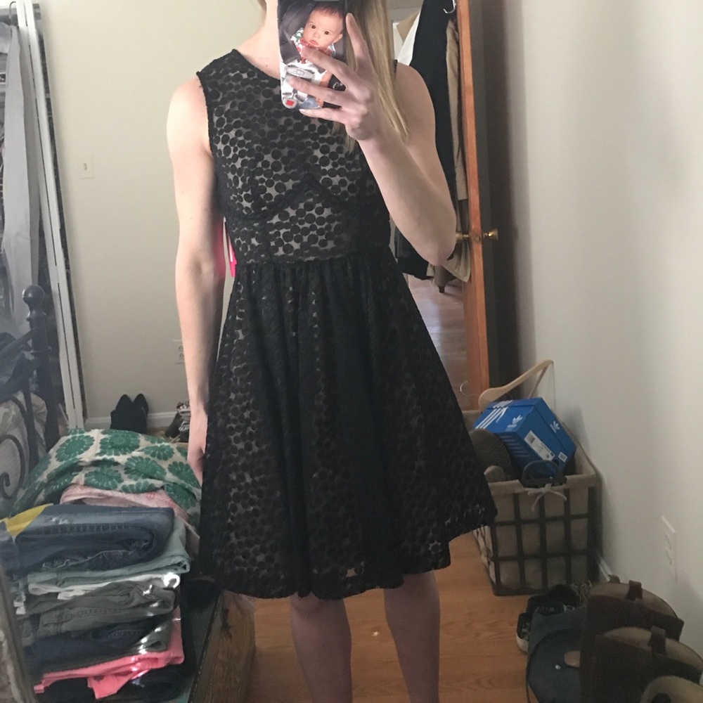 Anthropologie Plenty By Tracy Reese Black Dress