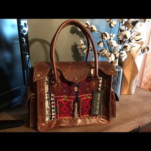 ONE OF A KIND Beautiful Leather Bag!!!!