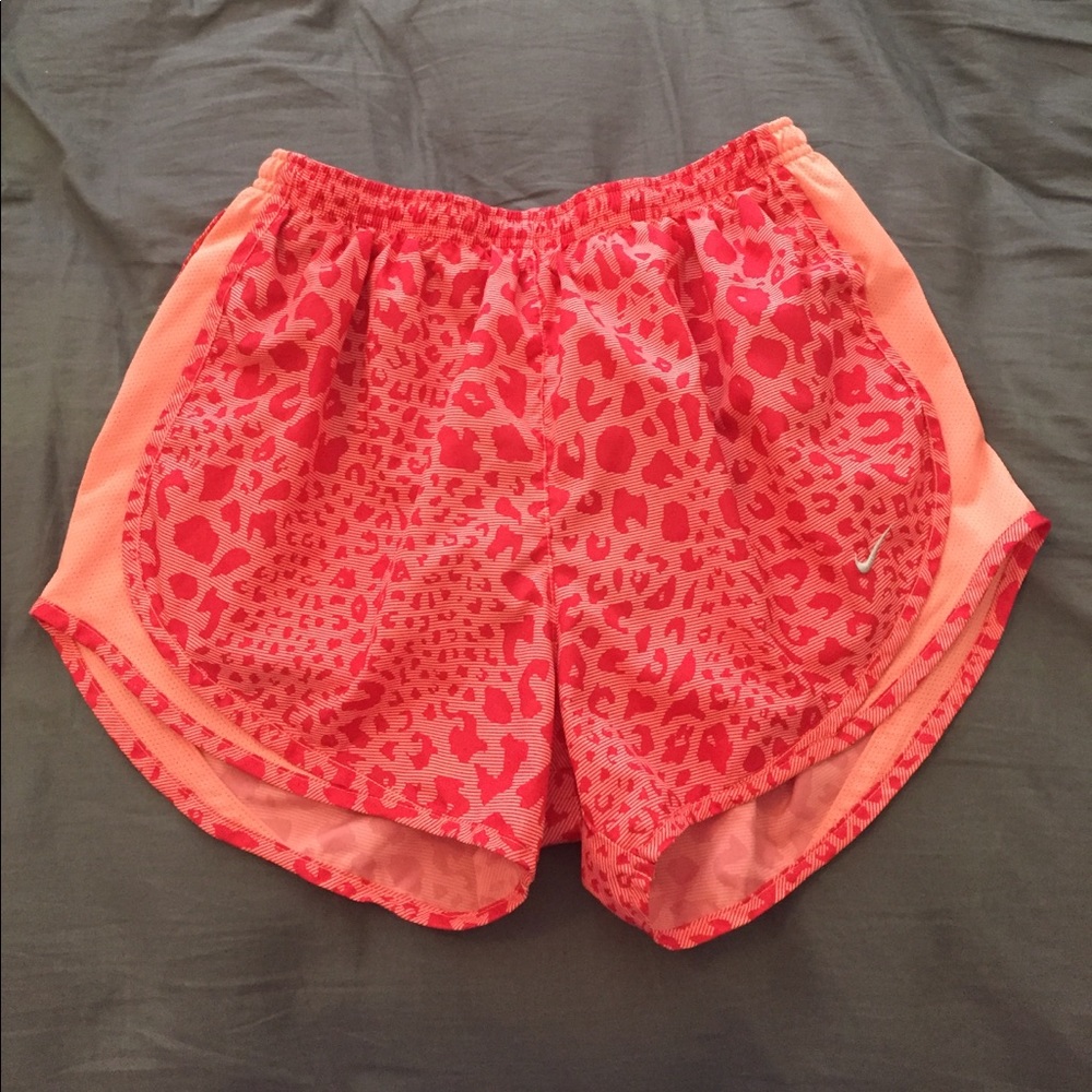 Cheetah Print Nike Running Shorts