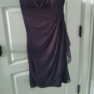 Xscape Dresses - Xscape plum eggplant cocktail dress Xscape Dresses - Xscape plum eggplant cocktail dress