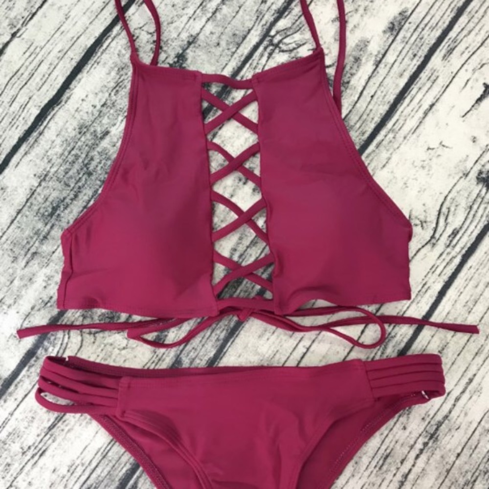 Maroon Swimsuit BRAND NEW NEVER WORN!