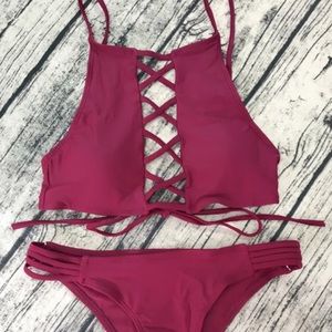 Maroon Swimsuit BRAND NEW NEVER WORN!
