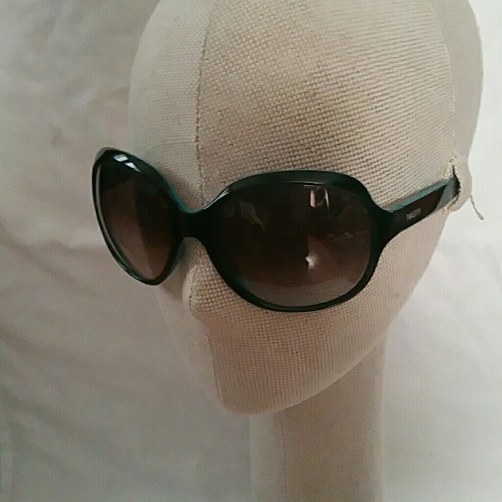 Ralph ladies oversized sunglasses,  black/blue,