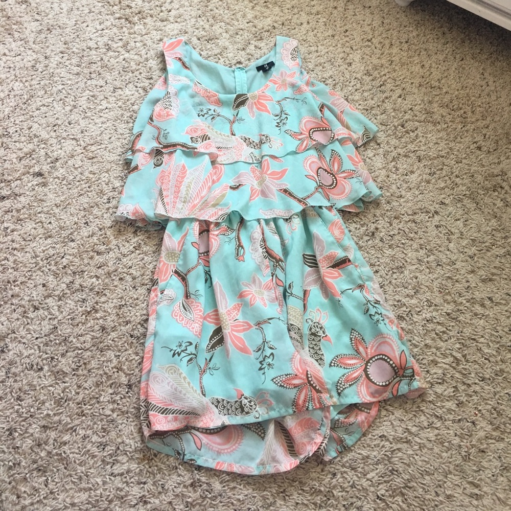 Baby blue Romper