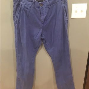 American Eagle Slim Fit Blue Khakis