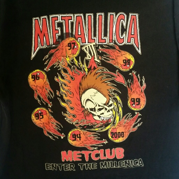 ●●●SOLD●●●Metallica Fan Club Tshirt - Rare - Picture 2 of 5