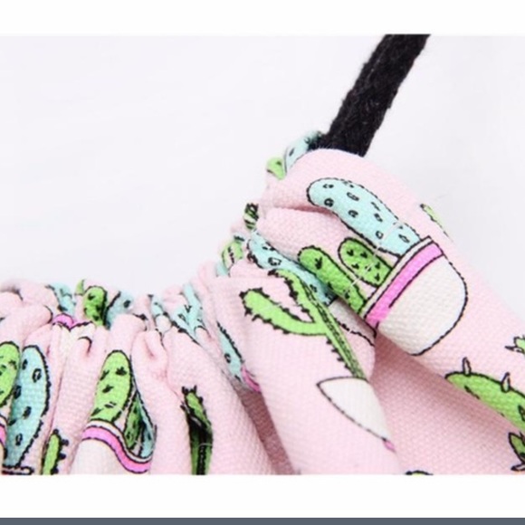 π¨1 LEFT - LAST PRICE DROPPEDπ¨CACTUS STRING BAG - Picture 3 of 4