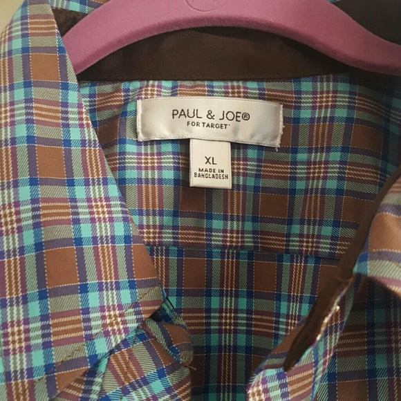 Super cute Paul and Joe (for Target) button down! - Picture 3 of 4